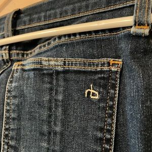 Rag & Bone Skinny Mid-Rise Capri Jeans Size 25